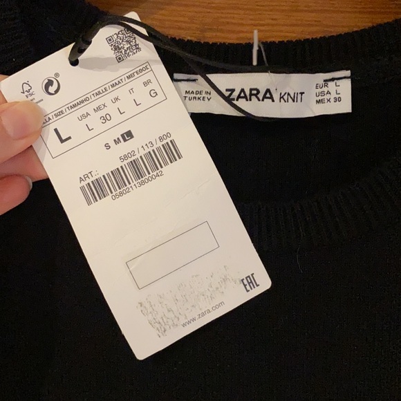 New knit Zara top - Picture 3 of 4